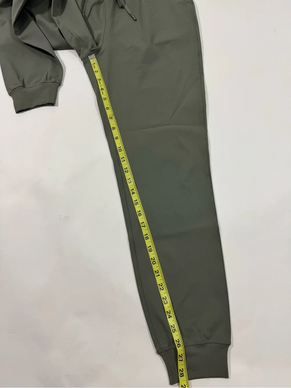 New Lululemon Stretch High Rise Jogger Full Length Grey Sage